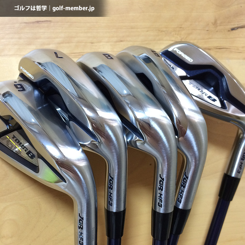 緊急値下げ！TOUR B JGR IRON HF3 アイアン５本セット